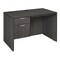 Regency Legacy Single Pedestal Desks, 24 D X 29 H, 42 W X Wood, Ash Grey LSP4224CD1AG - alternate 1